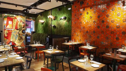 This is the new Parrilla de la Reina, in Gran Vía.