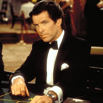 Pierce Brosnar marked a before and after