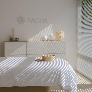 Una de las salas de Tacha en Marbella.