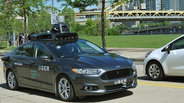 El coche autónomo de Uber