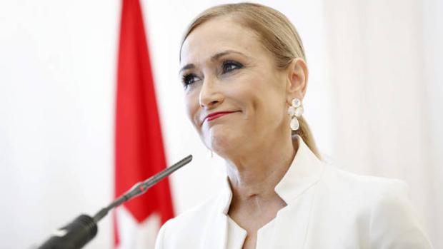 Cristina Cifuentes, expresidenta de la Comunidad de Madrid