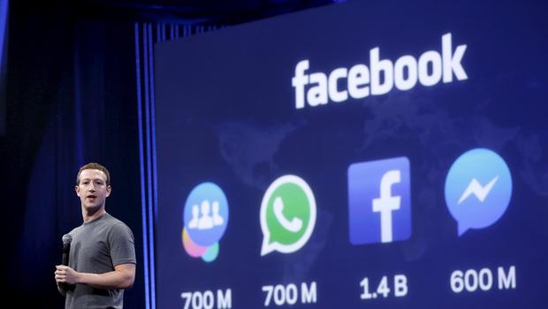 Mark Zuckerberg, fundador de Facebook, durante una intervención
