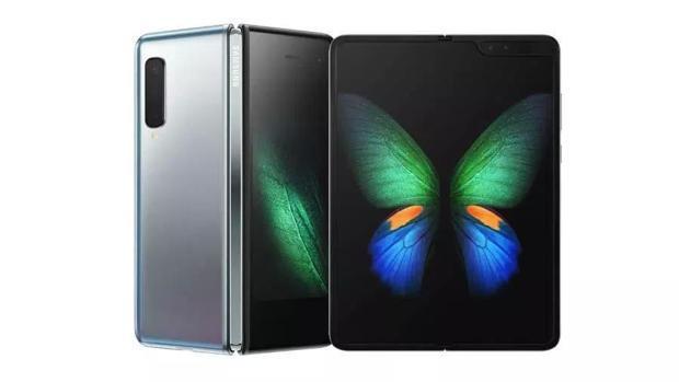 Detalle del Galaxy Fold, de Samsung