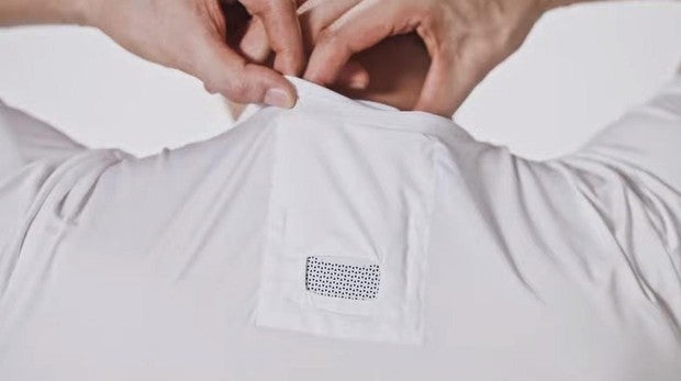 Crean un aire acondicionado portátil que se coloca en la camiseta
