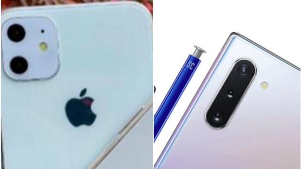 Imágenes filtradas del próximo iPhone y del Note 10
