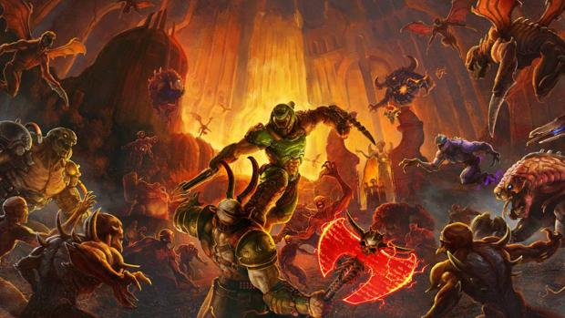 «Doom Eternal»: un «shooter» muy gamberro y absorbente