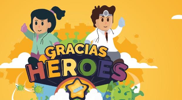 «Gracias Héroes», un simpático videojuego para concienciar a los héroes de la bata en el coronavirus