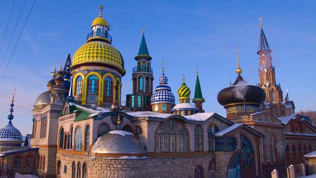 El templo de las siete religiones, en Kazán