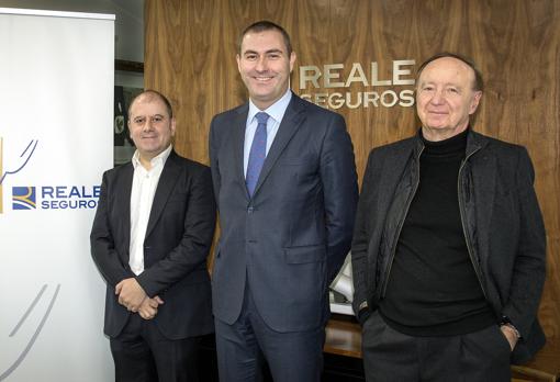 De izquierda a derecha: Benjamín Lana, Ignacio Mariscal y José Carlos Capel