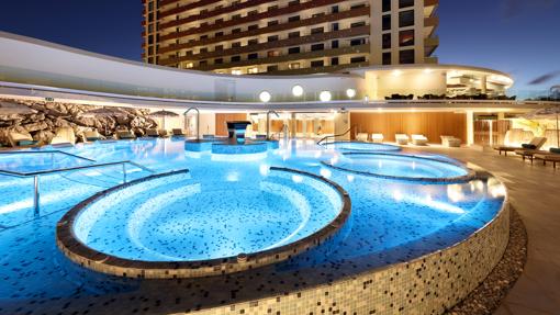 La zona de spa del Hard Rock Hotel Tenerife