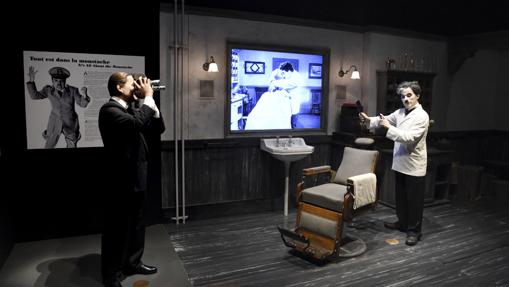 Uno de los rincones del Museo Chaplin (Chaplin's World)