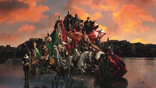 Cartel de promoción de Puy du Fou en España