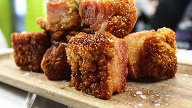 Torreznos en la Taberna Arzábal