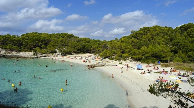 Cala Truqueta, en Menorca
