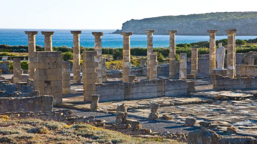 Ruinas de Baelo Claudia, en Playa Bolonia