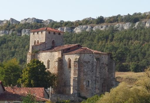 Iglesia de Fuenteodra, en el corazón del Geoparque Mundial de Las Loras