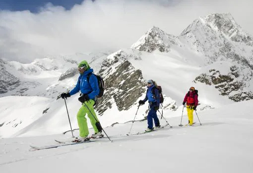 Ski tour in Zermatt, Switzerland